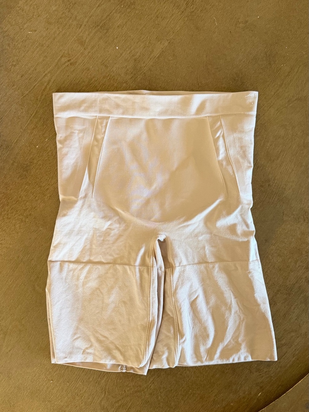 SPANX Nude High-Waist Shaping Shorts SPANX SCUPLT ON CORE